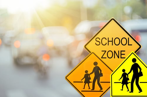 school zone signs